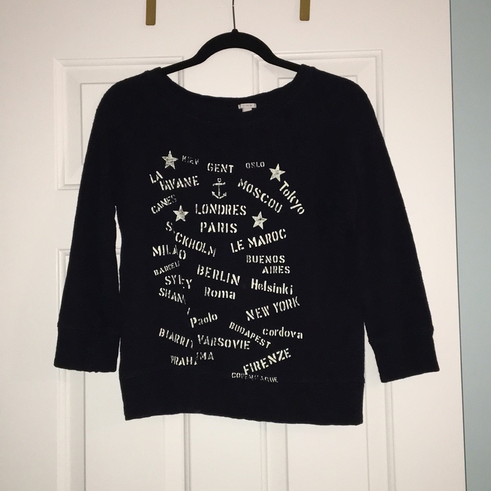 jcrew crew neck sweater
